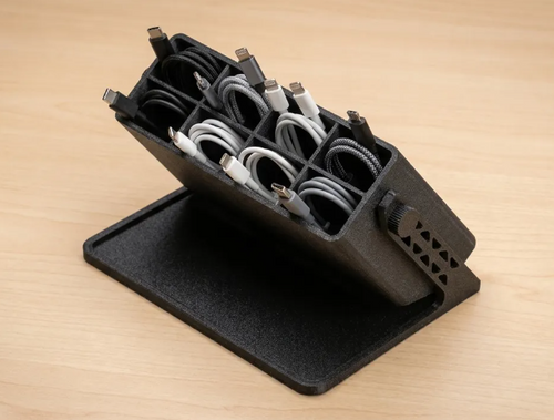 Adjustable Desktop Pen & Usb Cable Organizer