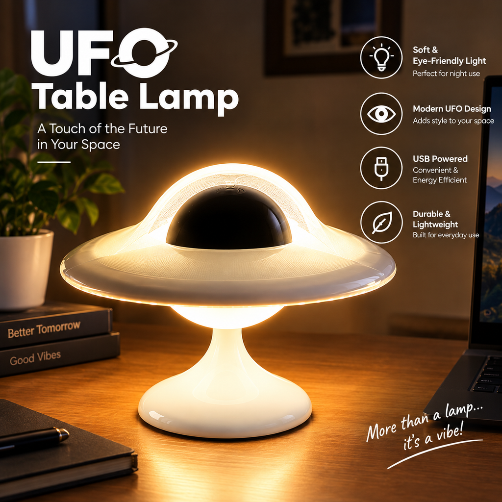 UFO table lamp